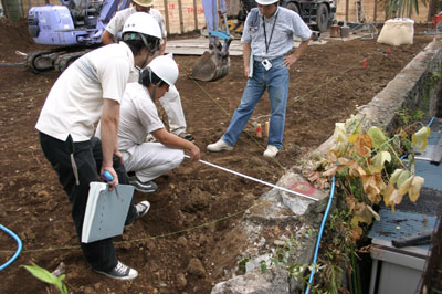 杭工事　位置確認