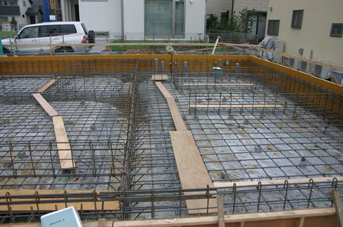 基礎工事/シンプル住宅