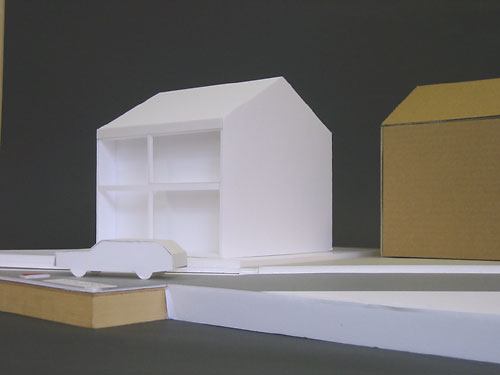 イメージ模型/シンプル住宅