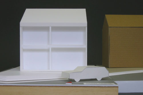 イメージ模型/シンプル住宅