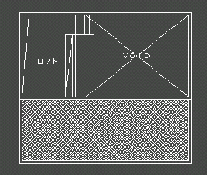 ロフト平面図