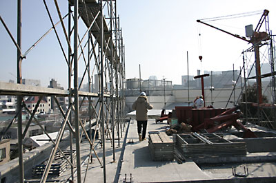 鉄骨建て方工事