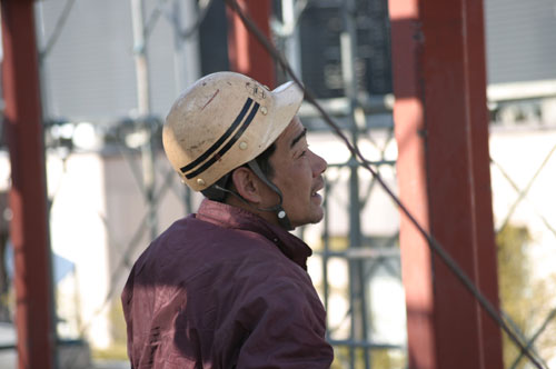 鉄骨建て方工事 職人