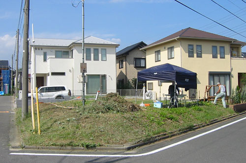 遣り方/シンプル住宅